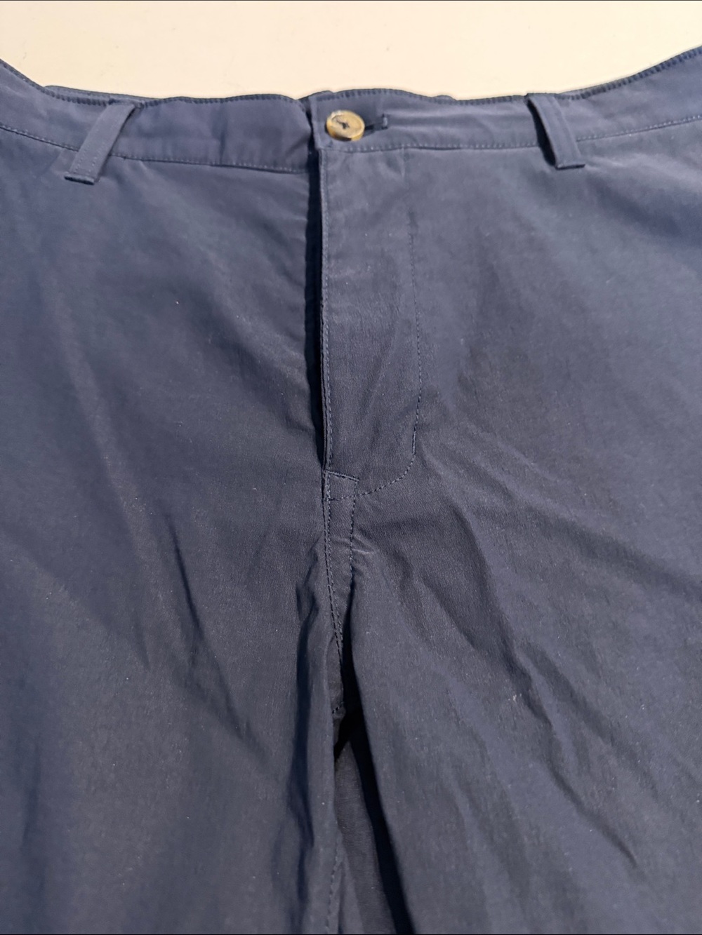 The North Face Men's Navy Flat-Front Chino Shorts